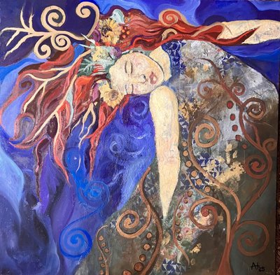 En fridfull blomsterdröm av Alexandra Higgins