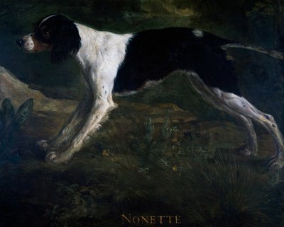 Nonette, målad över den kungliga förkammarens dörr till slottet Marly av Alexandre-Francois Desportes (1661-1743), Frankrike av Alexandre Francois Desportes