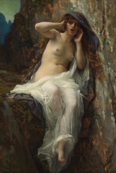 Echo, 1874. av Alexandre Cabanel