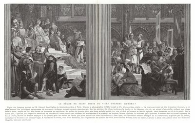 The Reign of Saint Louis, eller hans stora verk av Alexandre Cabanel