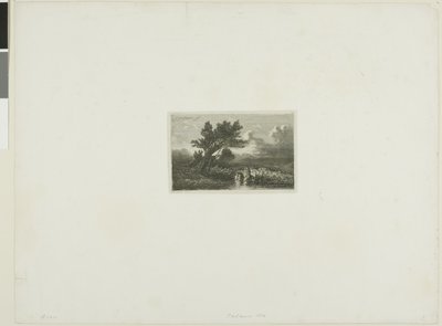 Alplandskap av Alexandre Calame