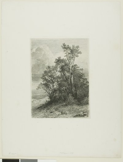 Alplandskap av Alexandre Calame