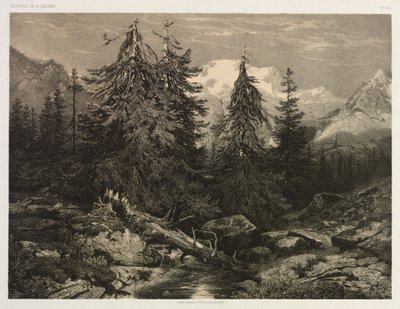 Alpström. av Alexandre Calame