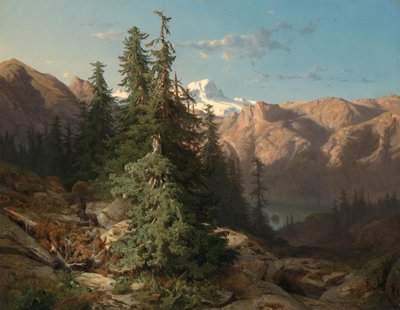 I Berner Oberland av Alexandre Calame