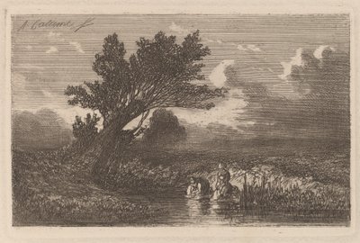 Tvätterskor av Alexandre Calame