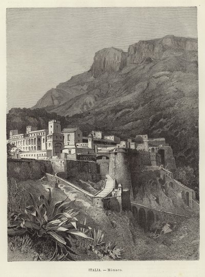 Monaco av Alexandre Calame