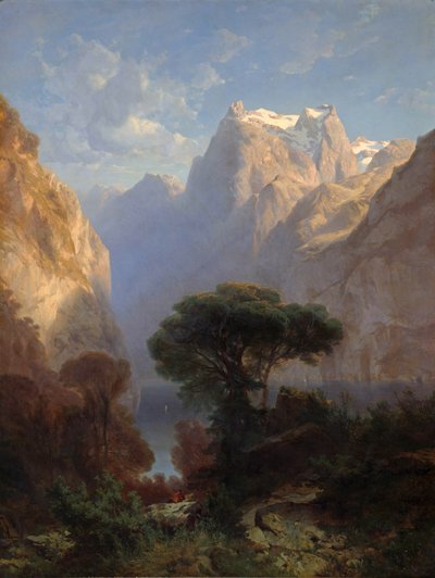 Vierwaldstättersjön av Alexandre Calame