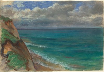 Utsikt över havet, Normandie av Alexandre Desgoffe