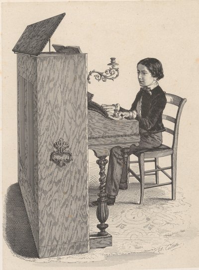 Litografiska plåtar, 1850. av Alexandre Désiré Collette