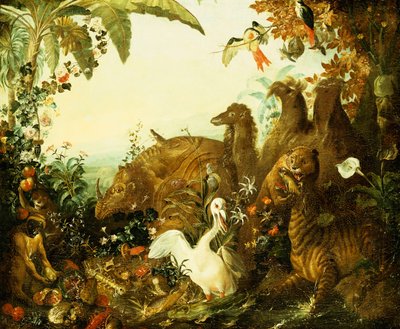 En allegori över Afrika, av Alexandre Francois Desportes