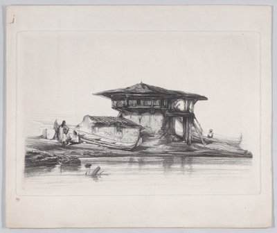 Ett hus i Smyrna, 1839. av Alexandre Gabriel Decamps