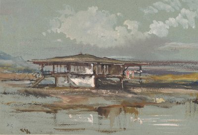 Ett hus i Turkiet, 1820-60. av Alexandre Gabriel Decamps