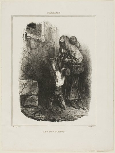Tiggare av Alexandre Gabriel Decamps