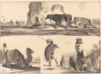 Orientaliska vinjetter av Alexandre Gabriel Decamps