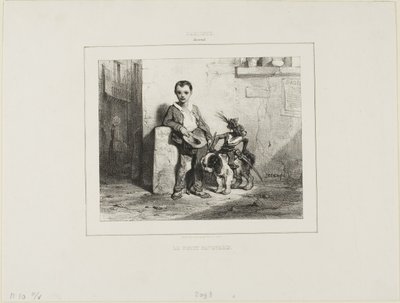 Lilla Savoyarden av Alexandre Gabriel Decamps
