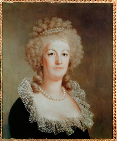 Drottning Marie-Antoinette (målning) av Alexandre Kucharski