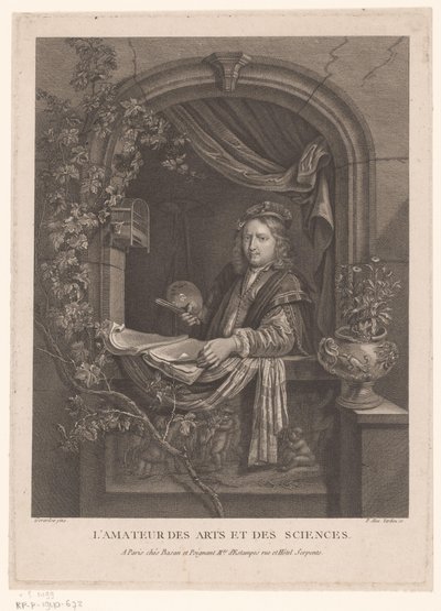 Självporträtt av Gerard Dou L