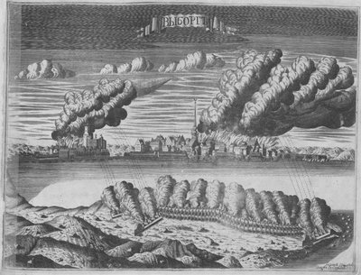 Utsikt över belägringen av Viborg den 13 juni 1710, 1715 av Alexei Ivanovich Rostovtsev