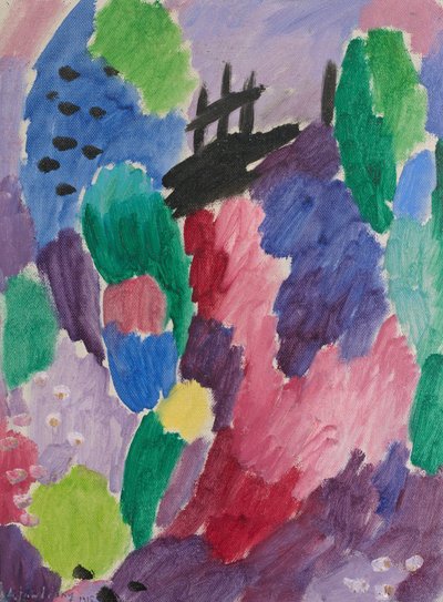 Red Path, St. Prex, 1915. av Alexej von Jawlensky