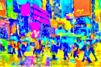 Direkt rörelse, 2020 (blandteknik) av Alexei Makhov