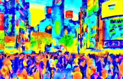 Factory, 2020 (blandteknik) av Alexei Makhov