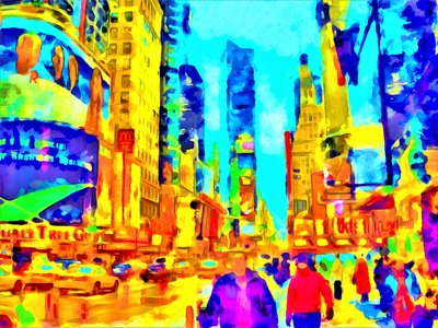 Ljus och skugga, 2020 (blandteknik) av Alexei Makhov