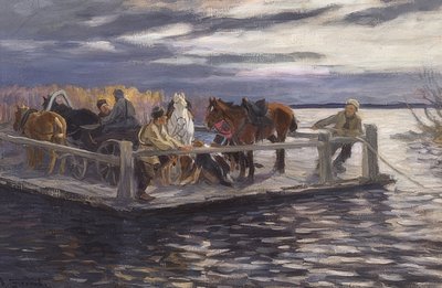 En färja av Alexei Steipanovitch Stepanov