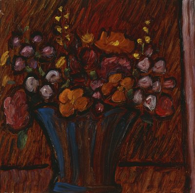 Blommigt stilleben; Blumenstilleben, 1936 av Alexej von Jawlensky