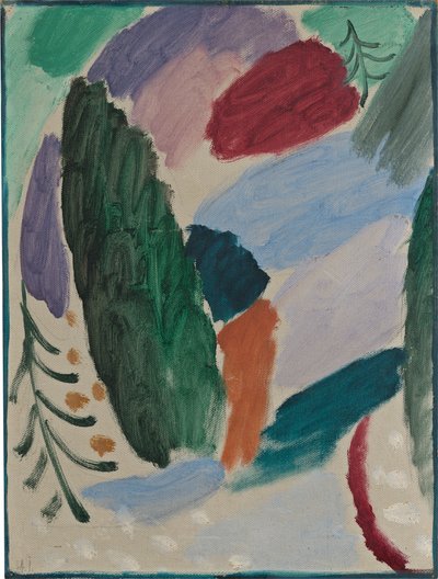 Frostiga dagen, 1915 av Alexej von Jawlensky