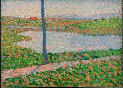 Landskap med sjö av Alexej von Jawlensky