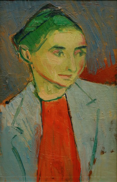 lettisk flicka av Alexej von Jawlensky