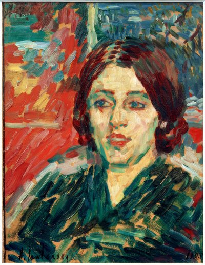 Madame Curie I av Alexej von Jawlensky