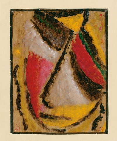 Meditation, 1934 av Alexej von Jawlensky