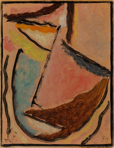 Meditation litet abstrakt huvud, 1934 av Alexej von Jawlensky
