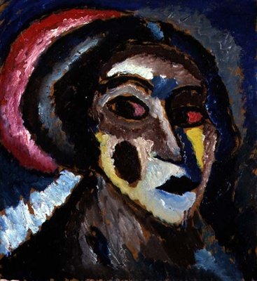 Porträtt Klamm av Alexej von Jawlensky