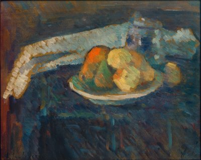 Stilleben med en servett av Alexej von Jawlensky