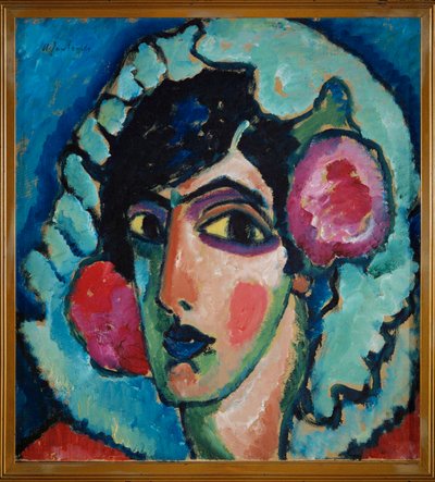 Spanjoren (olja på duk) av Alexej von Jawlensky