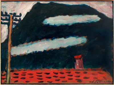 Två vita moln av Alexej von Jawlensky