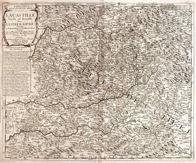 Kastilien und León, Spanien von Alexis-Hubert Jaillot