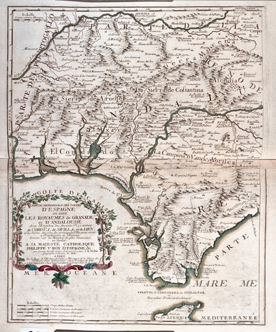 Granada, Andalusien und Südspanien von Alexis-Hubert Jaillot