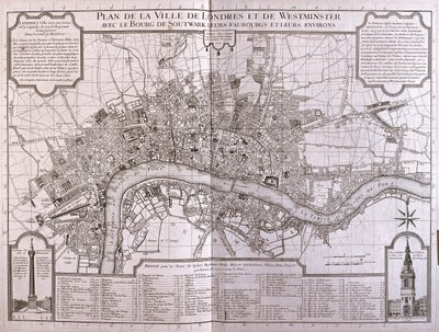 London und Westminster - England - von A von Alexis-Hubert Jaillot