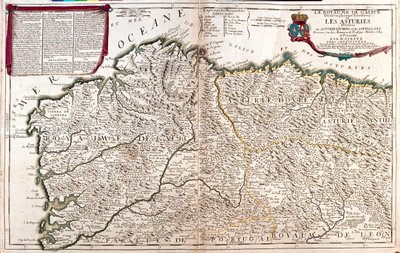 Südportugal, Galicien und Asturien von Alexis-Hubert Jaillot