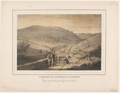 Graf van Napoleon op Sint-Helena Napoleons grav vid Ste. Helena (titel på objekt) av Alexis Bafcop