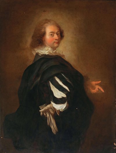 Självporträtt, tidigt 1730-tal. av Alexis Grimou