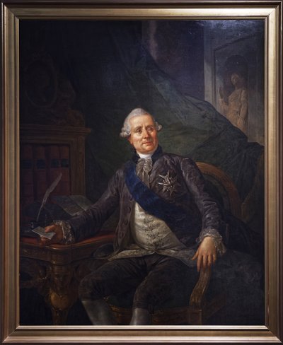 Charles Gravier från Vergennes av Alexis-Joseph Mazerolle