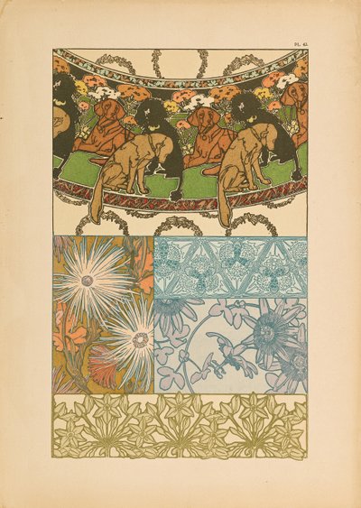 Dekorativa dokument, 1902. av Alfons Marie Mucha