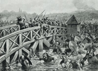Slaget vid Stamford Bridge, 25 september av Alfred (after) Pearse