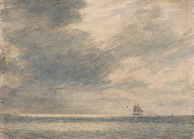 Kväll till sjöss av Alfred Abram Constable