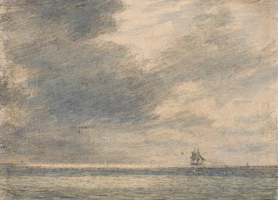 Kväll till sjöss av Alfred Abram Constable