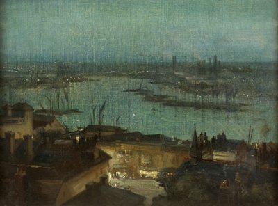 Kväll, Rochester av Alfred Bentley